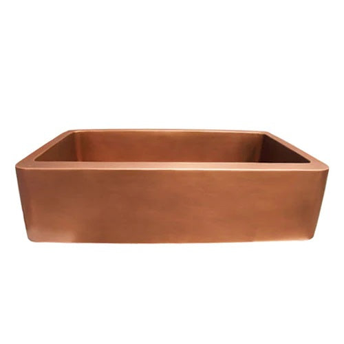 Austin Copper 33" Single Bowl Kitchen Apron Sink