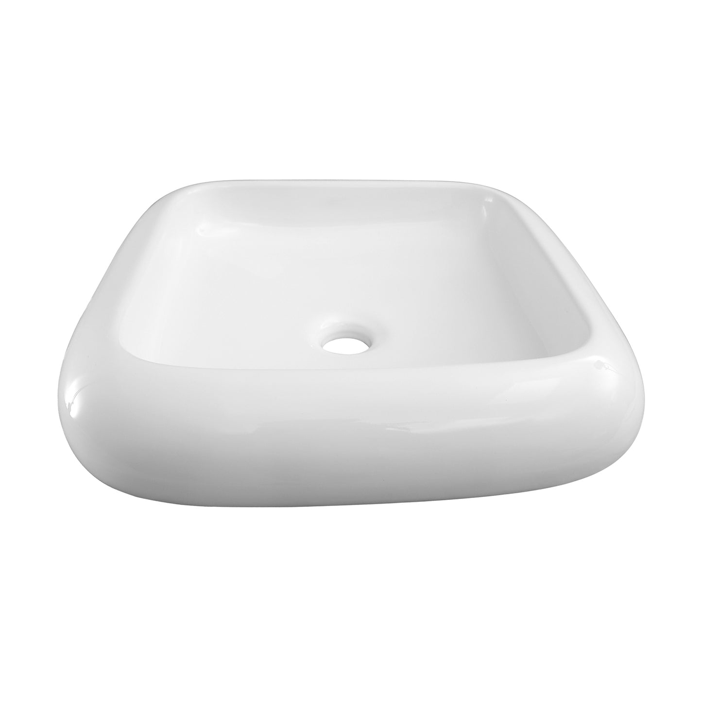 Harbour Square Vessel Basin Sink in White