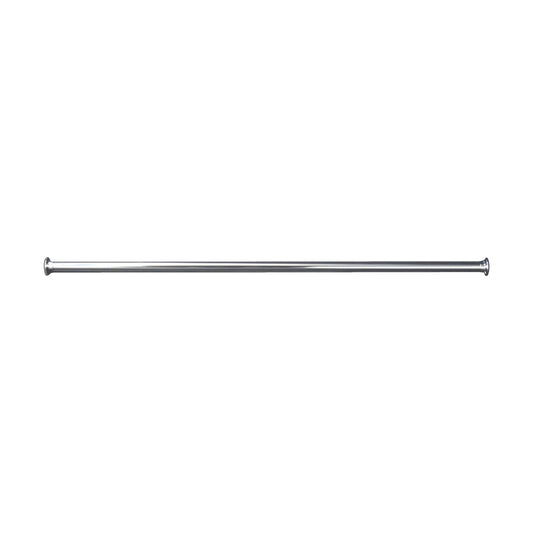 108" Straight Shower Rod in Chrome