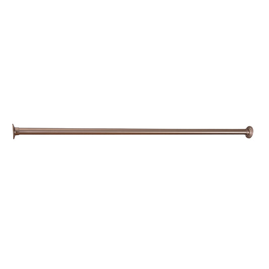 36" Straight Shower Rod in Brushed Nickel