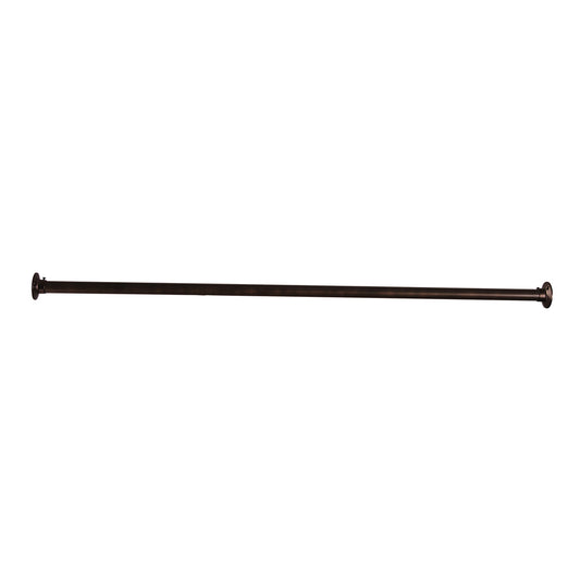 48" Straight Shower Rod in Oil Rubbed Bronze