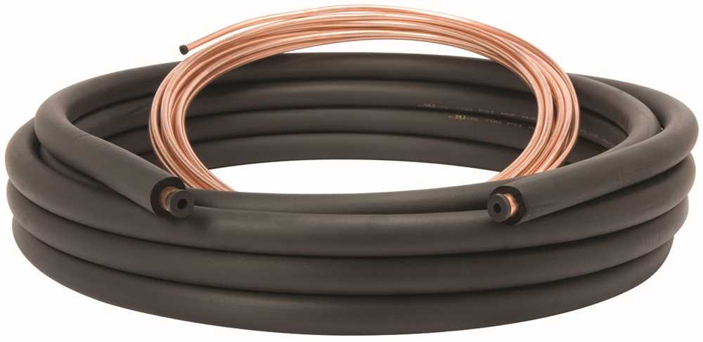 Mueller Industries 3/8 in. x 3/4 in. x 3/8 in. x 50 ft. Copper Line Set