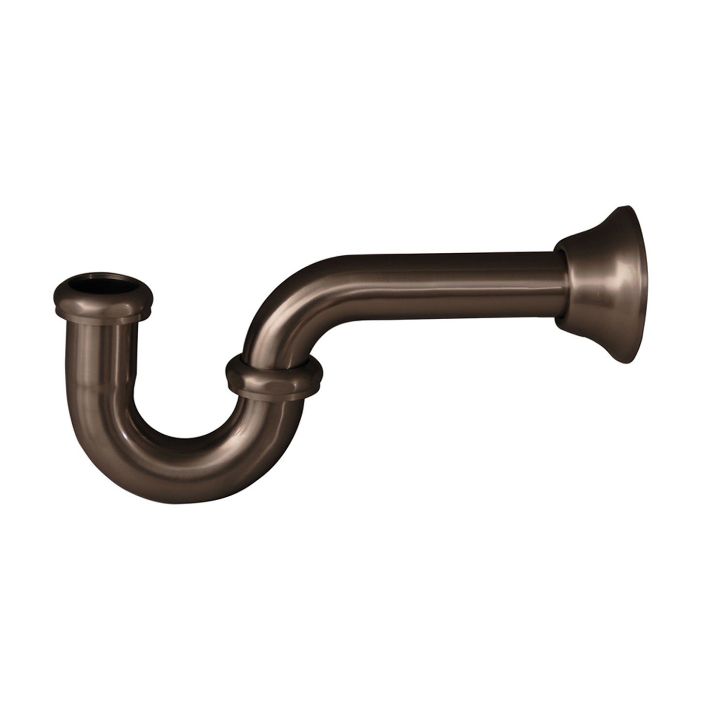 Tubular P Trap 1 1/4" Brushed Nickel Finish