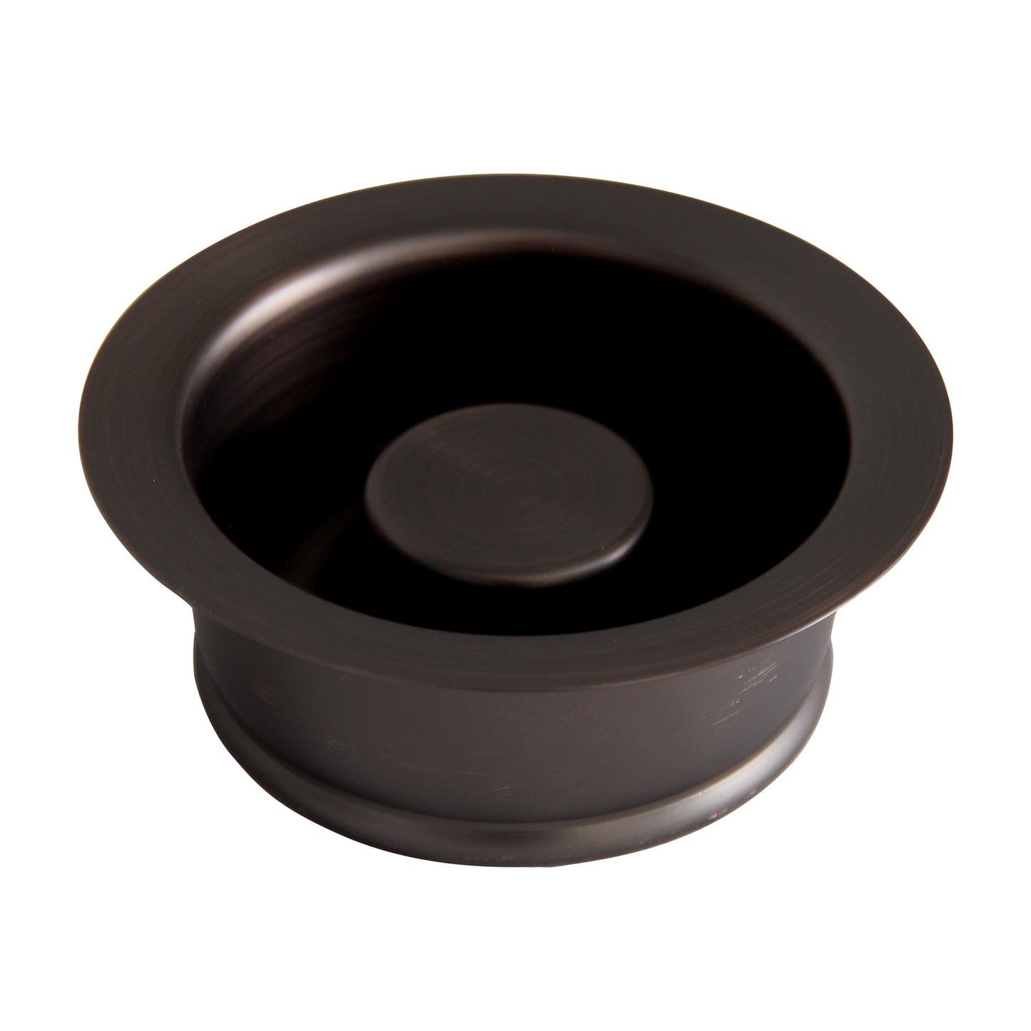 Kitchen Sink Disposal Drain 3-1/2" Flange & Stopper Oil Rubbed Bronze