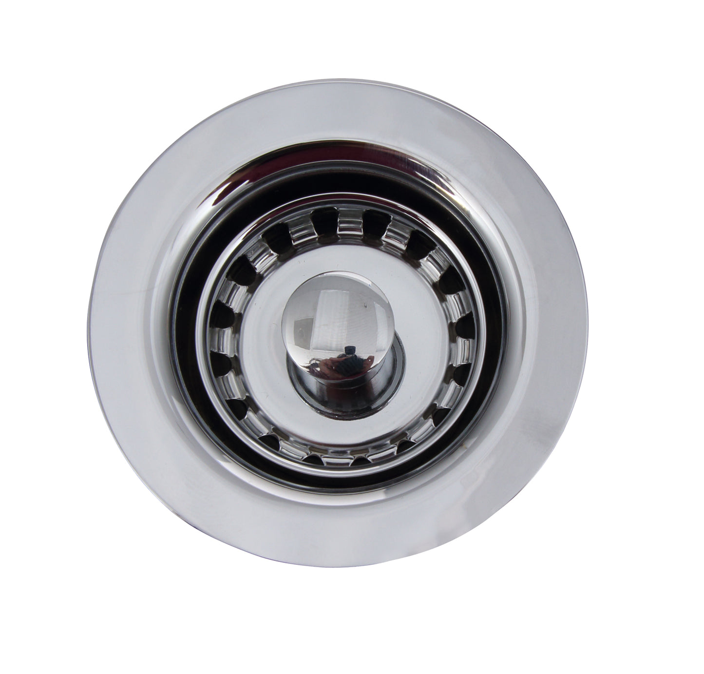 Sink Basket Strainer for 2" Drain Chrome