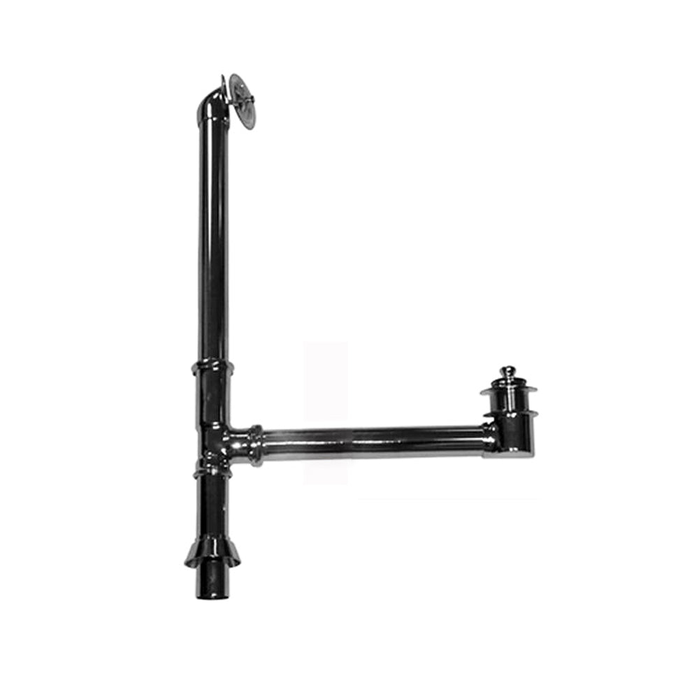 Freestanding Tub Leg Drain & Overflow Kit in Chrome