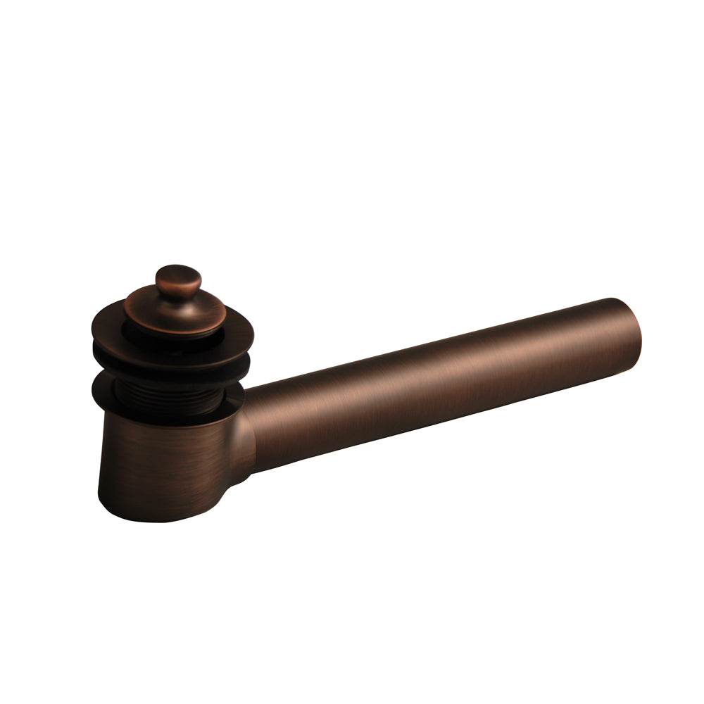 Tub Shoe Drain Lift & Turn No Overflow Oil Rubbed Bronze