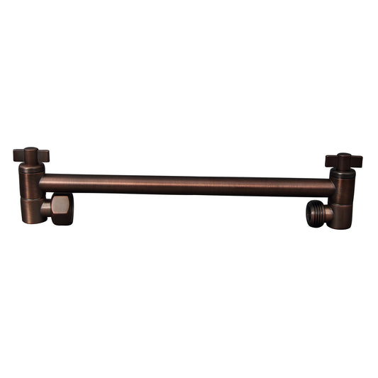 10" Adjustable Shower Head Arm in Oil Rubbed Bronze