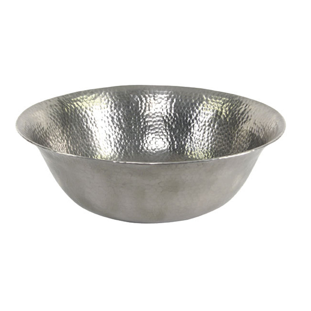 Goshen Vessel Hammered Pewter Basin Sink