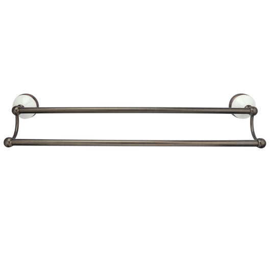Anja Double Towel Bar 18" Oil Rubbed Bronze