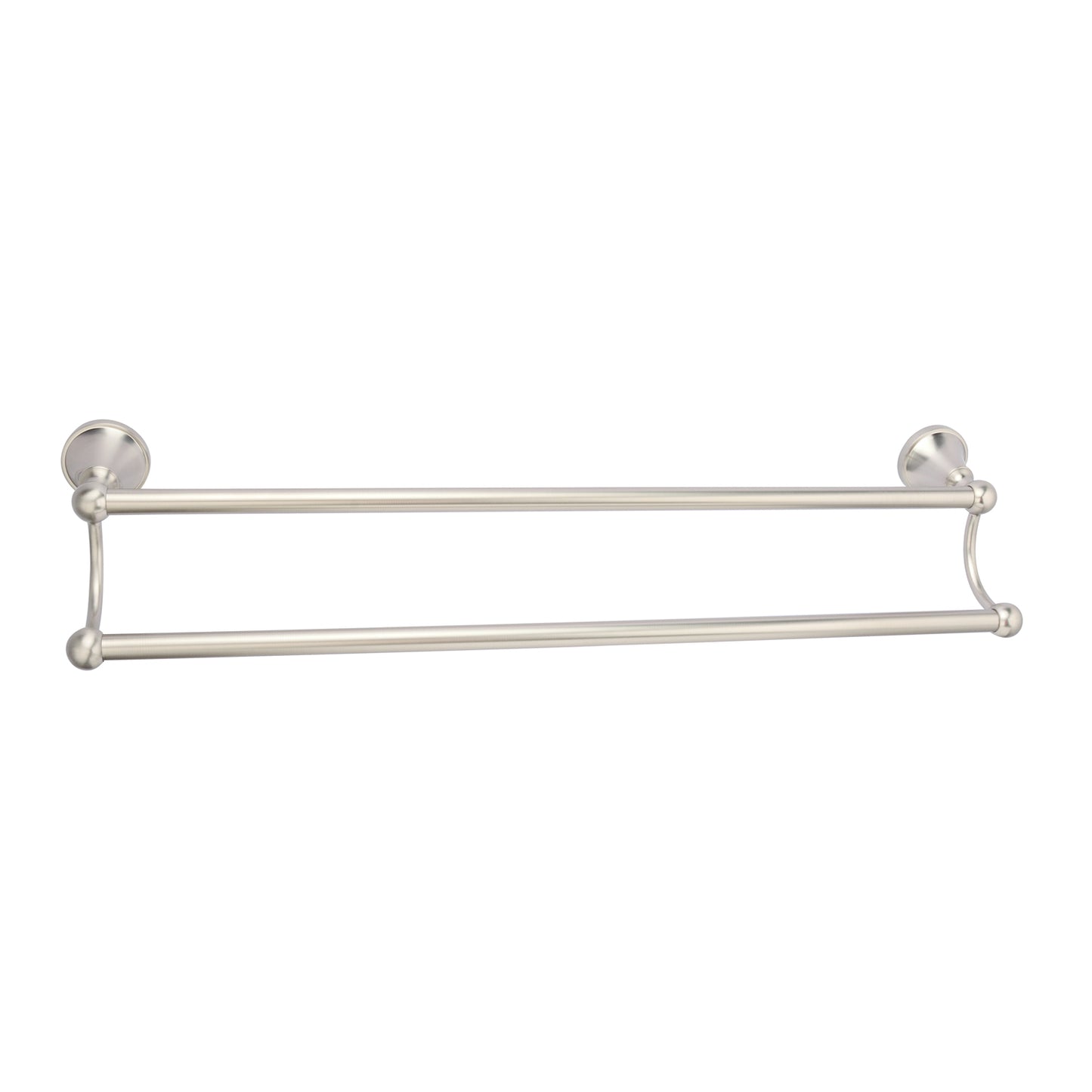 Gleason Double Towel Bar 18" Brushed Nickel