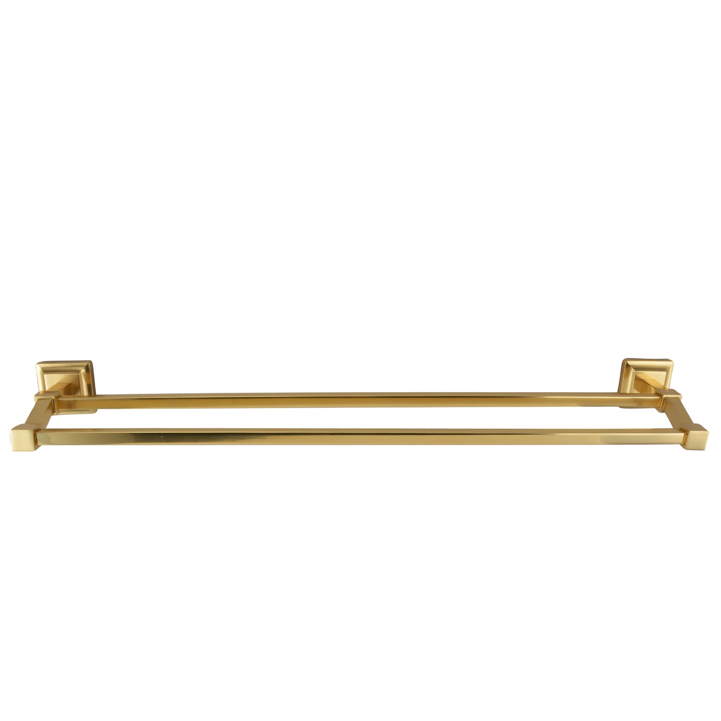 Stanton Double Towel Bar 18" Antique Brass