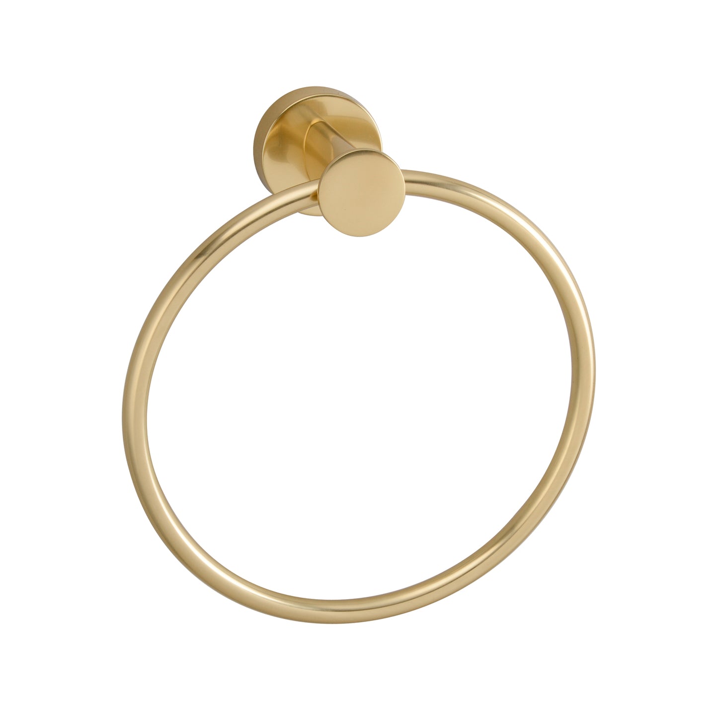 Plumer Towel Ring in Antique Brass