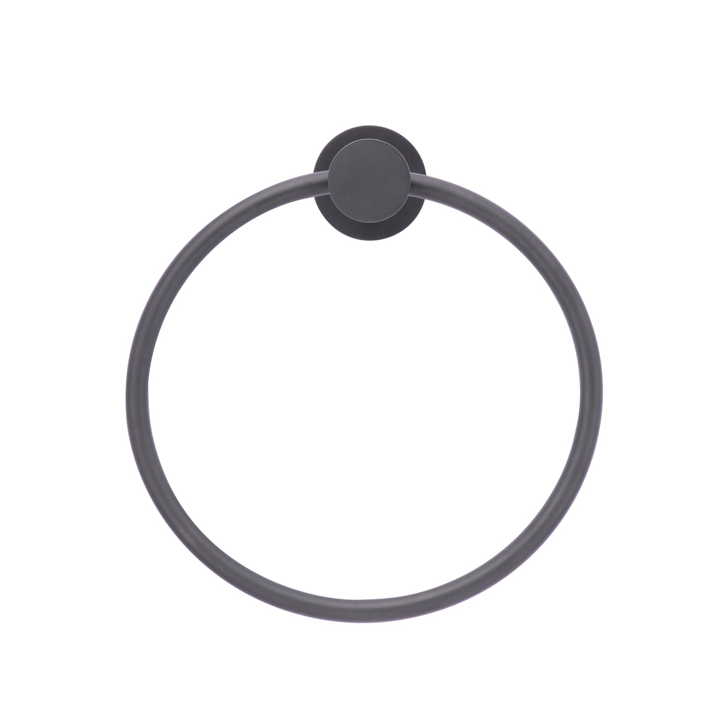 Plumer Towel Ring in Matt Black