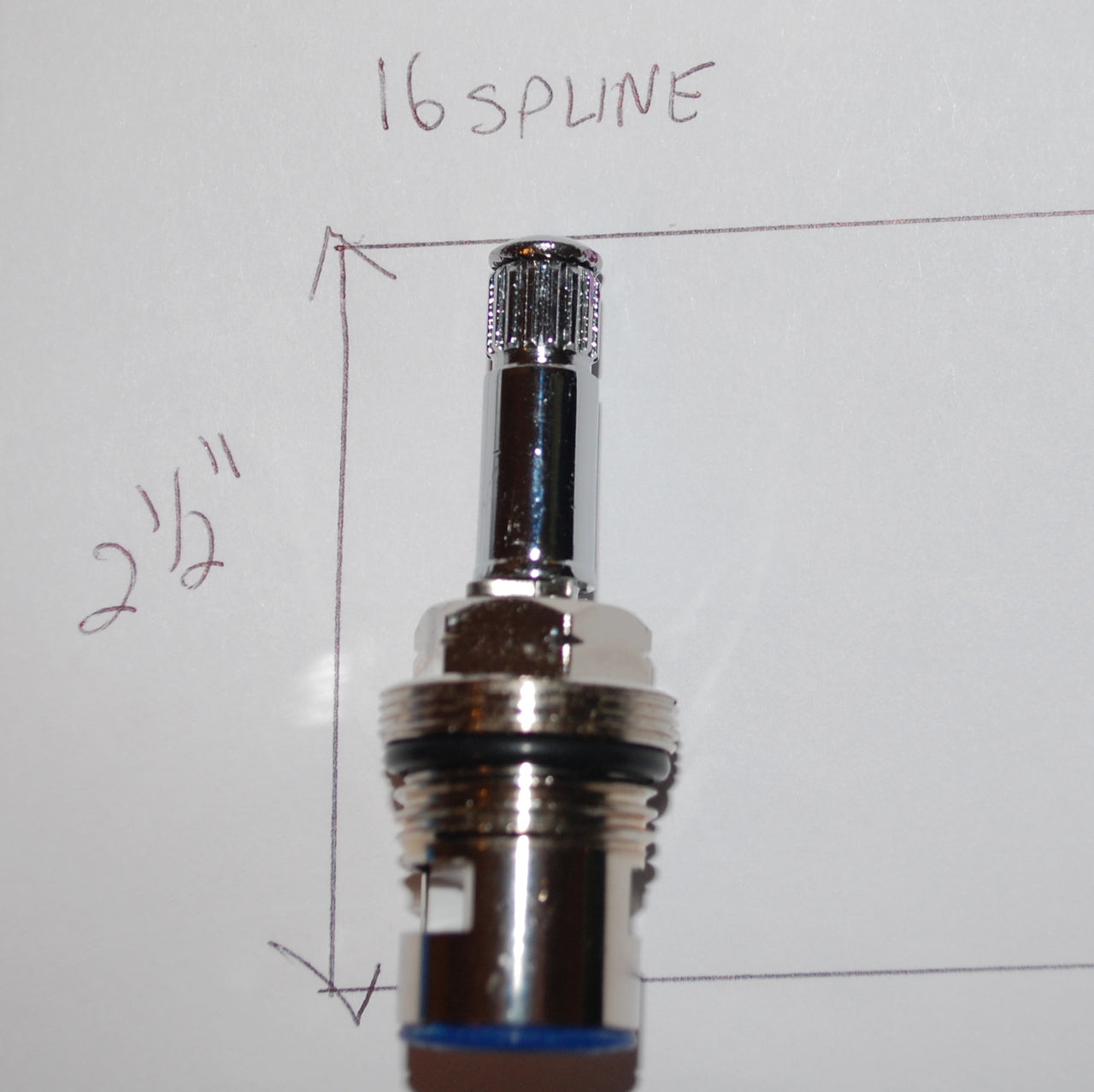 Cold Water Cartridge for Barclay Tub Faucets Made After 2015 L-303-C-CP