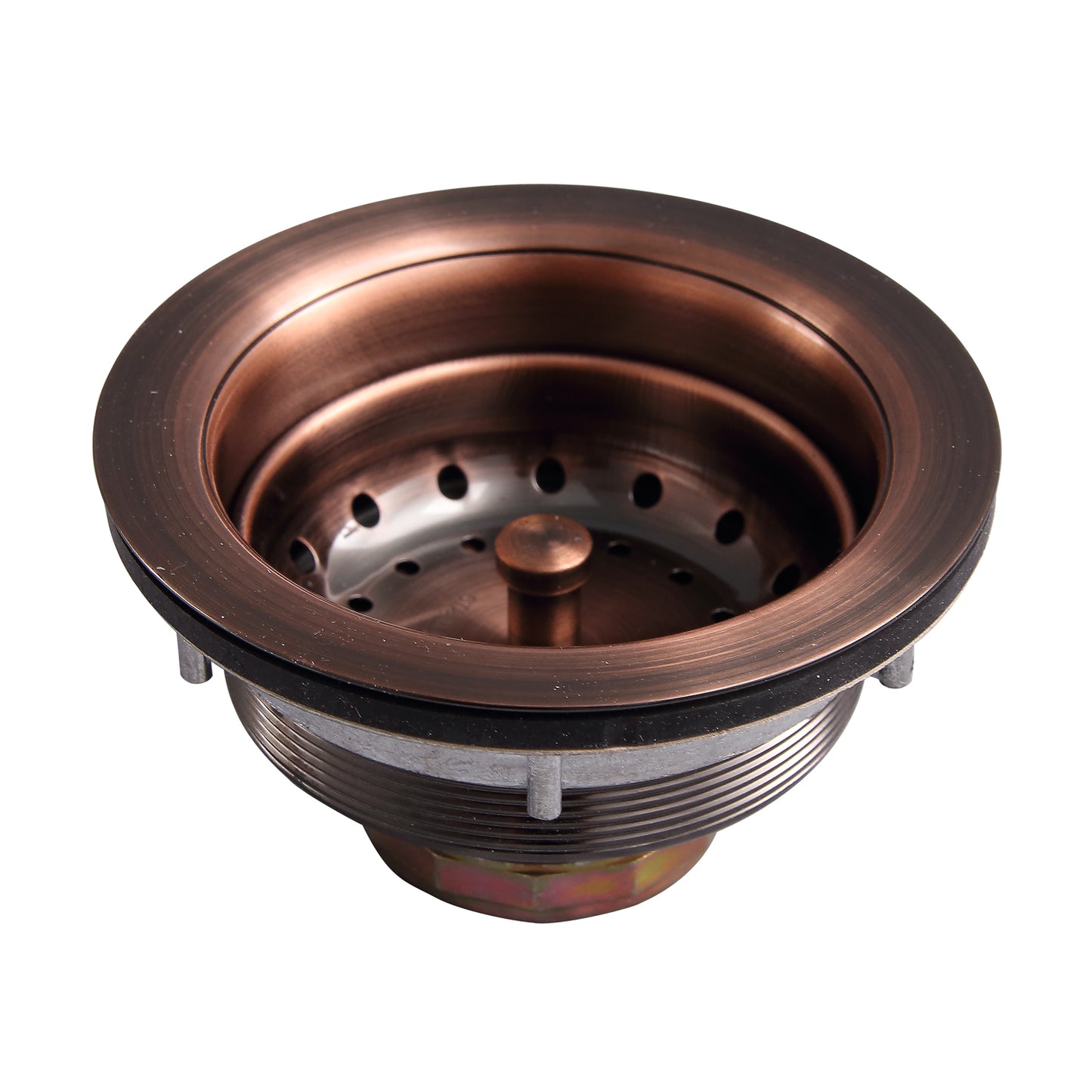 Kitchen Sink Drain Standard 3 1/2" Antique Copper