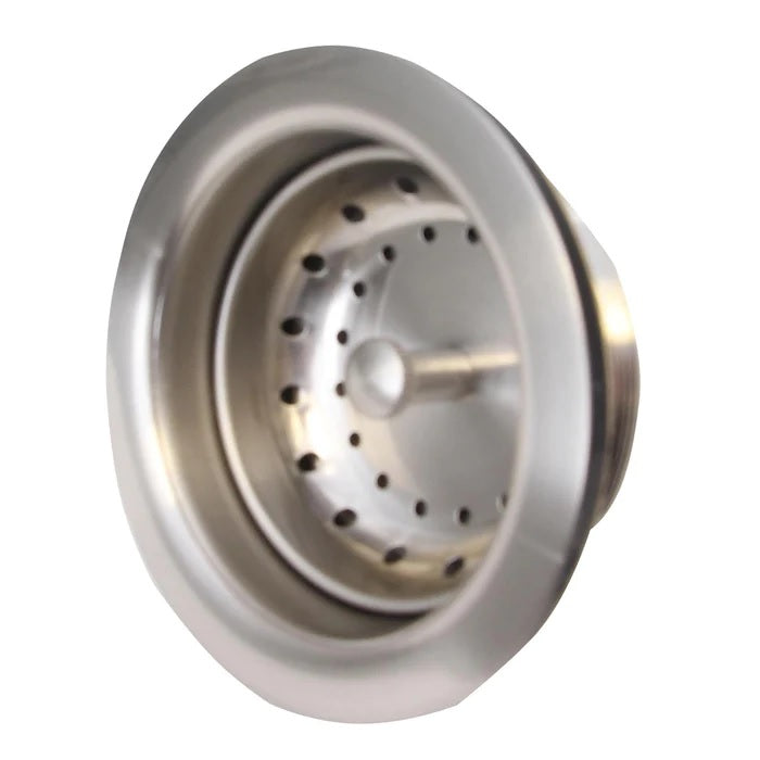 Kitchen Sink Drain Standard 3 1/2" Bruched Nickel