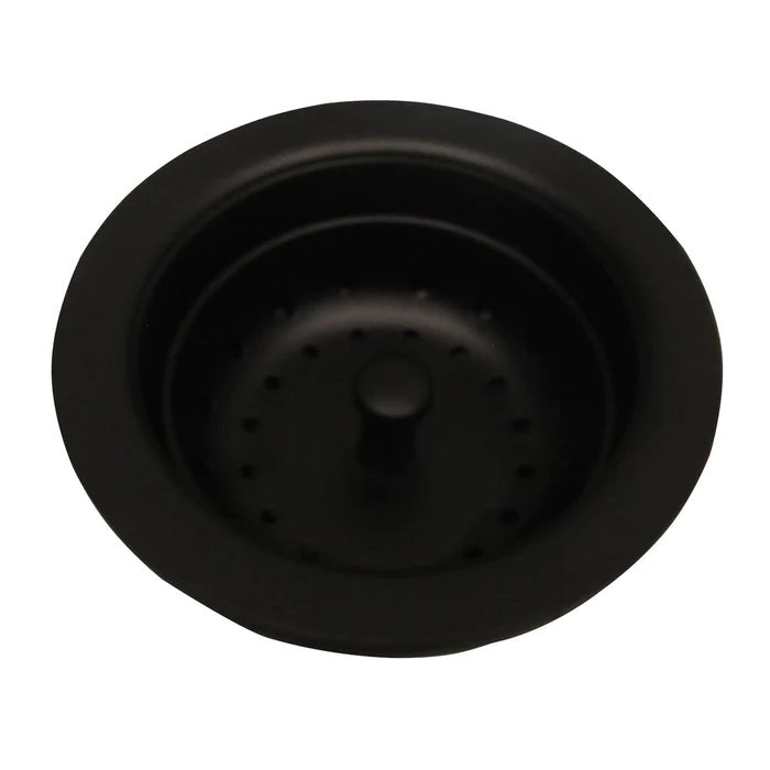 Kitchen Sink Drain Standard 3 1/2" Matte Black