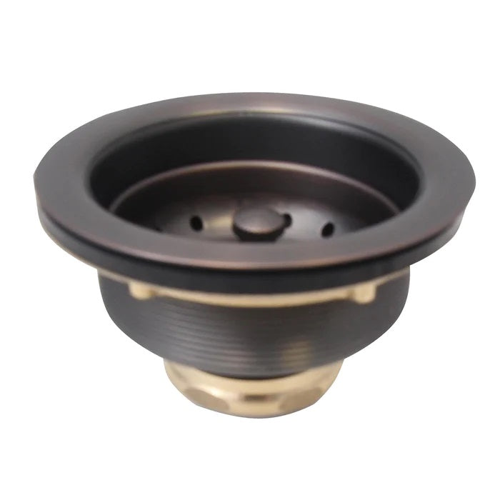 Kitchen Sink Drain Standard 3 1/2" Oil Rubbed Bronze