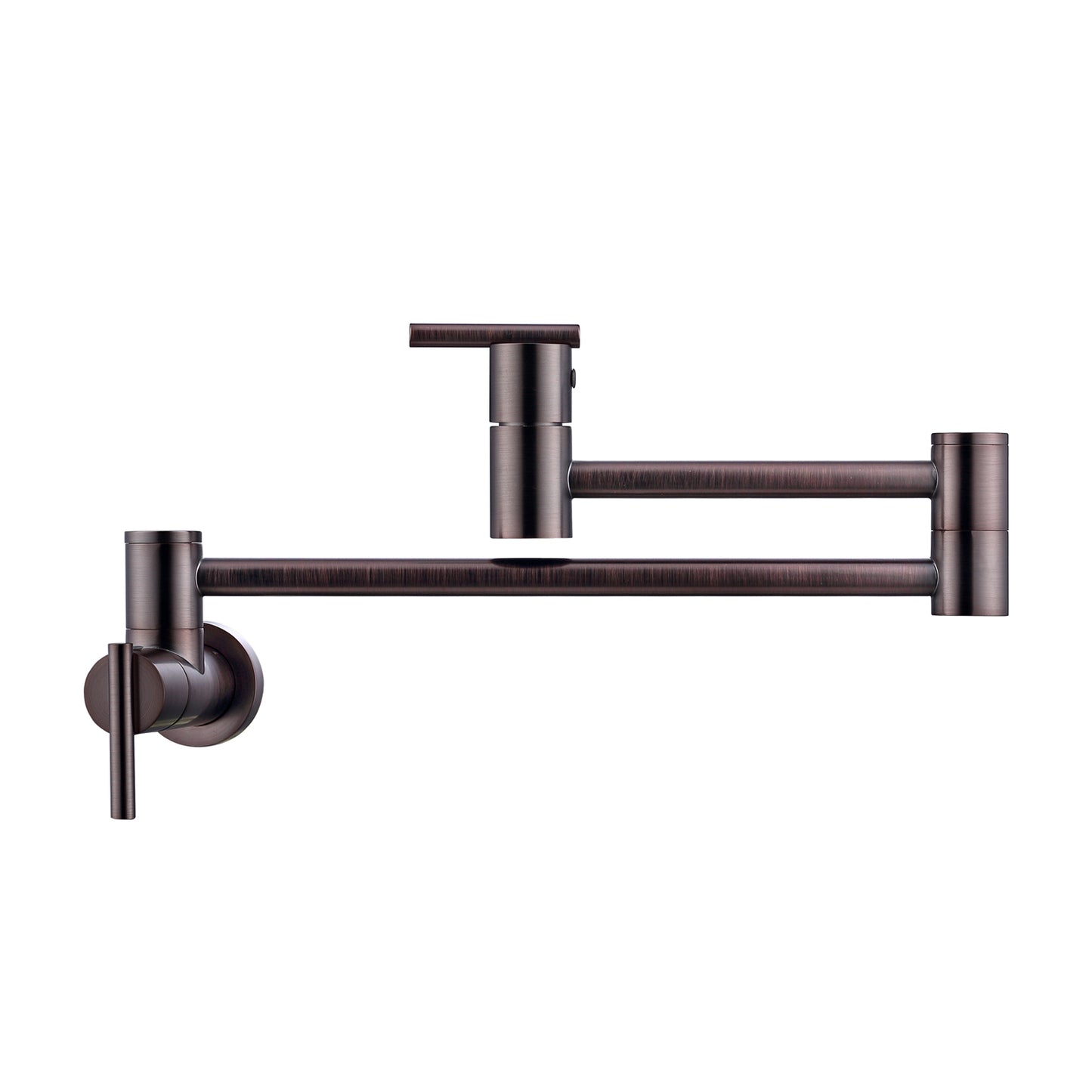 Dori Dual Handle Wall Mount Pot Filler, Oil Rubbed Bronze