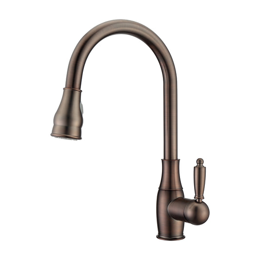 Caryl 2 Kitchen Faucet, Pull-Out Sprayer, Single Lever Handle, Oil Rubbed Bronze