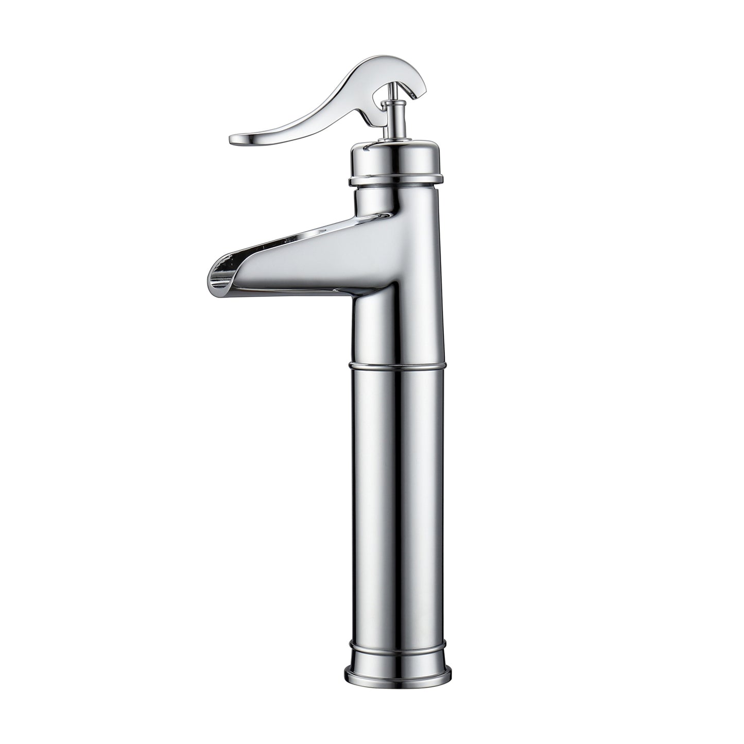 Thalia Single Handle Vessel Faucet Waterfall - Chrome