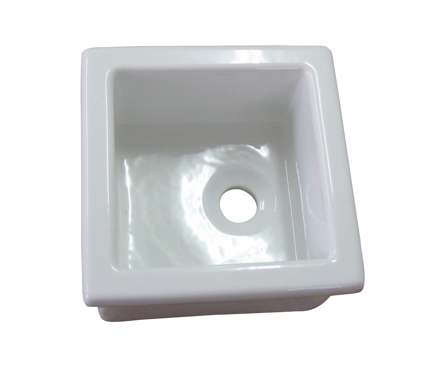 Barclay Utility Sink 13" x 13" Fire Clay White