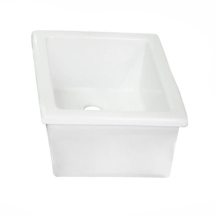 Barclay Utility Sink 14 1/8" x 11" Fire Clay White