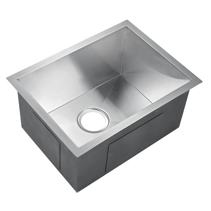 Sabrina 23" Stainless Steel Rectangular Undermount Prep Sink