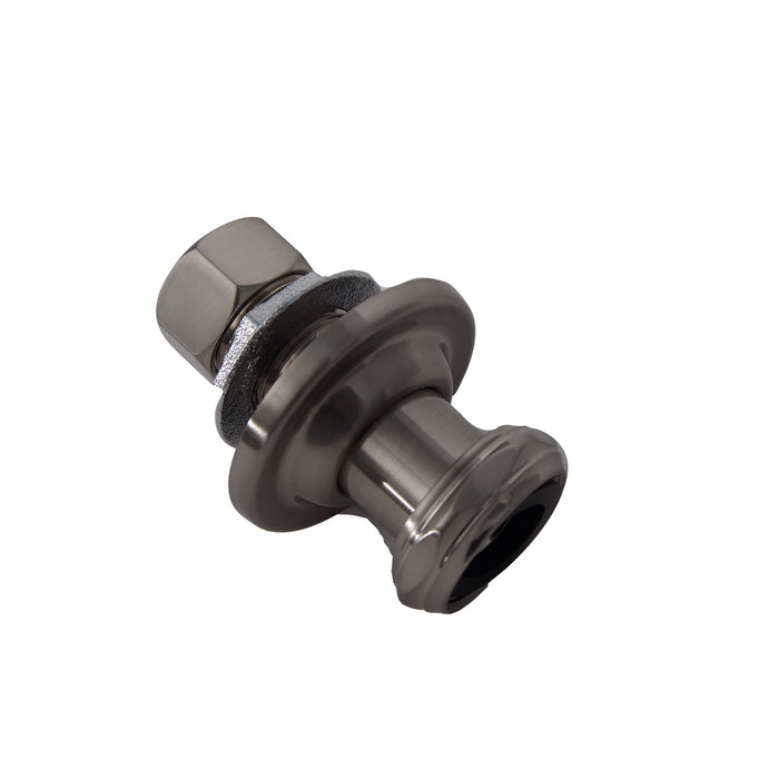 1-3/4" Tub Faucet to Wall 1/2" FIP x 3/4" FIP Coupler Pair Brushed Nickel