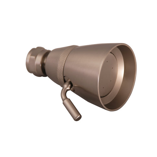 Traditional Shower Head 2-1/4" Adjustable in Satin Nickel
