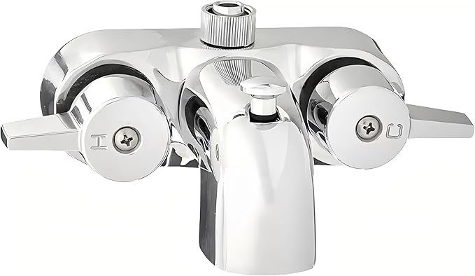 Replacement Diverter Faucet for Add A Shower Claw foot Clawfoot Tub Shower Set