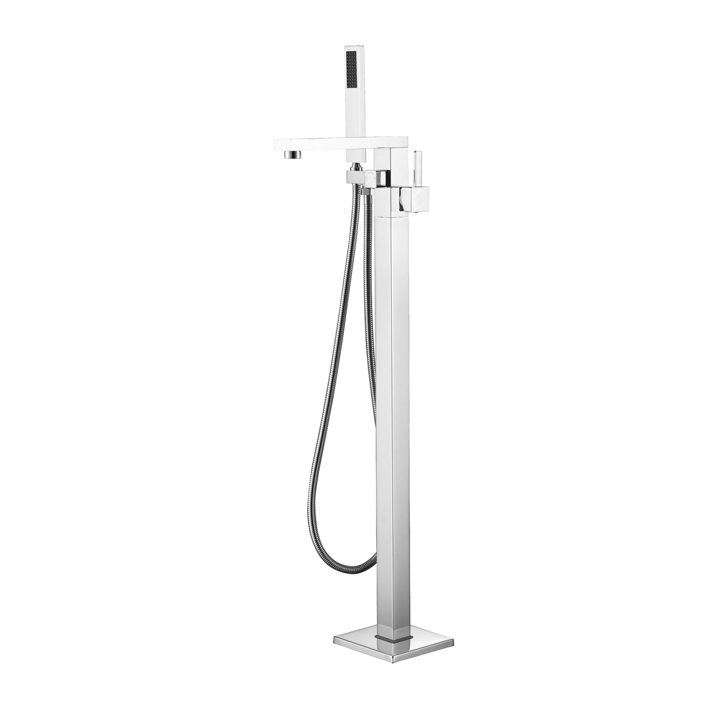 Cohen Freestanding Floor-Mount Tub Faucet with Hand Shower Chrome