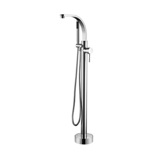 Grimley Freestanding Floor-Mount Tub Faucet with Hand Shower Chrome