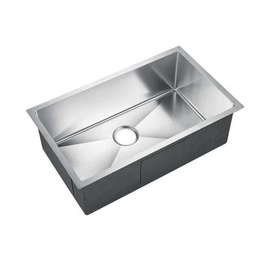 Fabyan 32" x 18" Stainless Steel Single Bowl Undermount Kitchen Sink