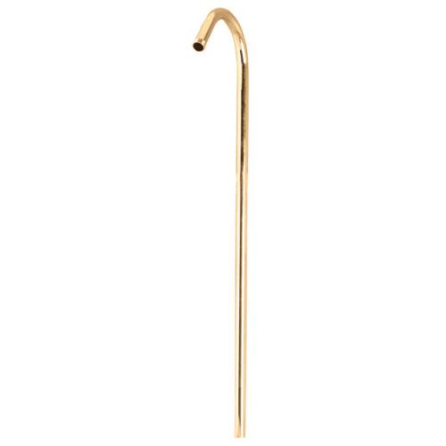 Shower Riser Pipe Only 50" Polished Brass