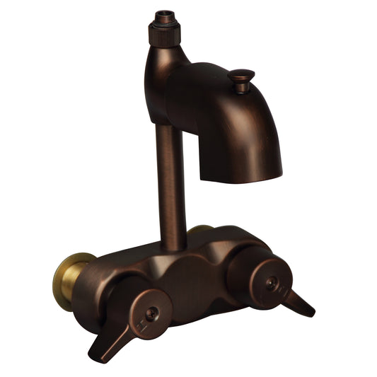 Tub Wall Mount Diverter Spout Code in Oil Rubbed Bronze