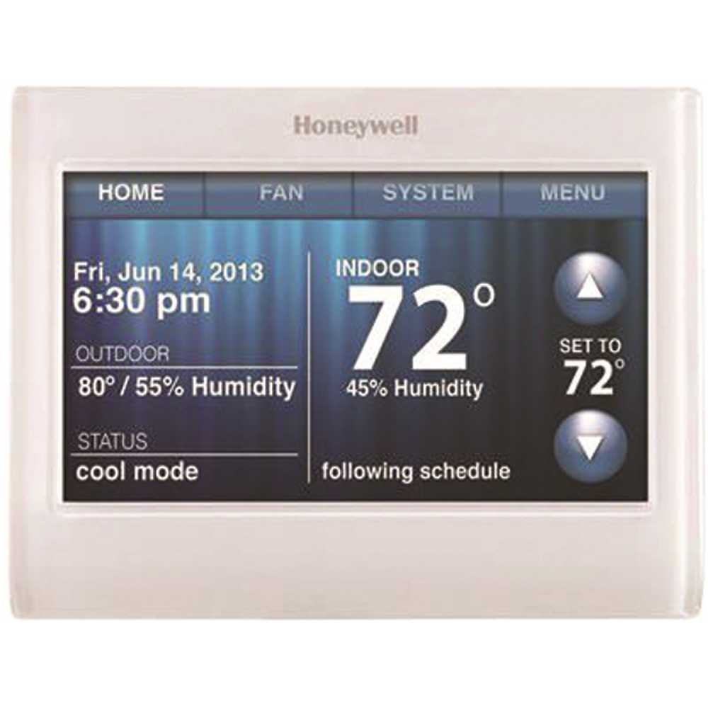 Honeywell Wi-Fi 9000 7-Day Color Touchscreen Programmable Thermostat
