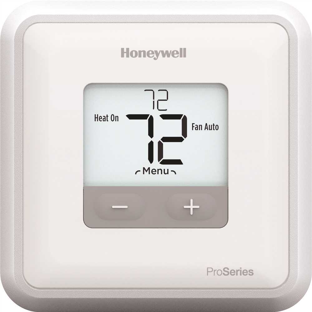 Honeywell T1 Pro Non-Programmable Thermostat Single Stage Heating & Cooling