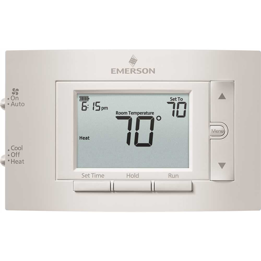 Emerson 7-Day Programmable Digital Thermostat with Large Backlit Display