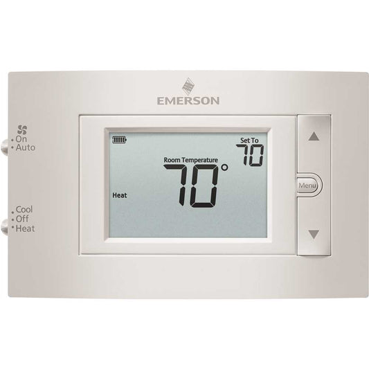 Emerson Non-Programmable Digital Thermostat with Large Backlit Display