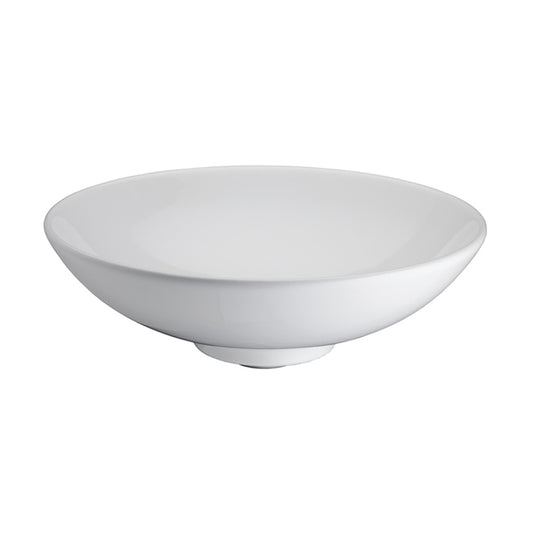 Large Diana Round Vessel Basin Sink in White