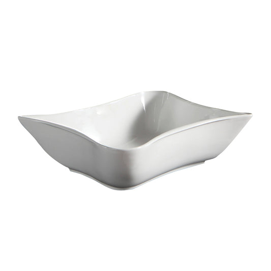 Paragon Vessel Basin Sink 14" x 12" Abstract in White