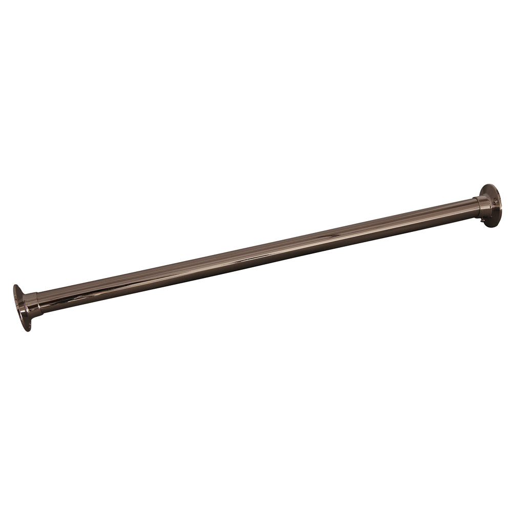 60" Straight Shower Rod in Polished Nickel