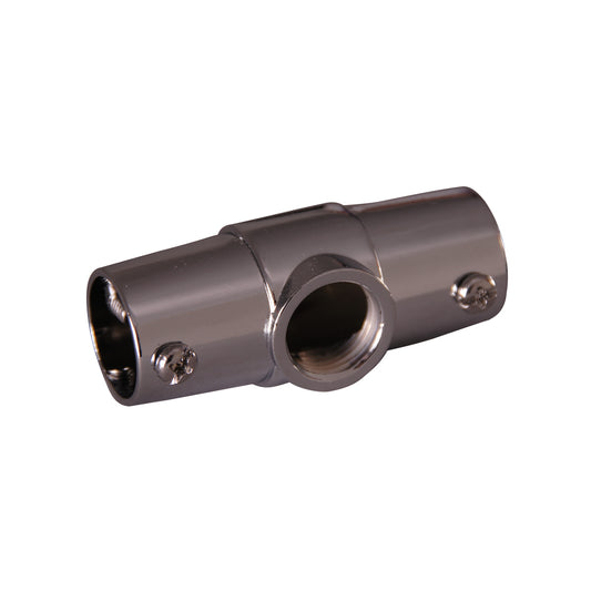 Ceiling Tee for 4150 Rod Polished Chrome