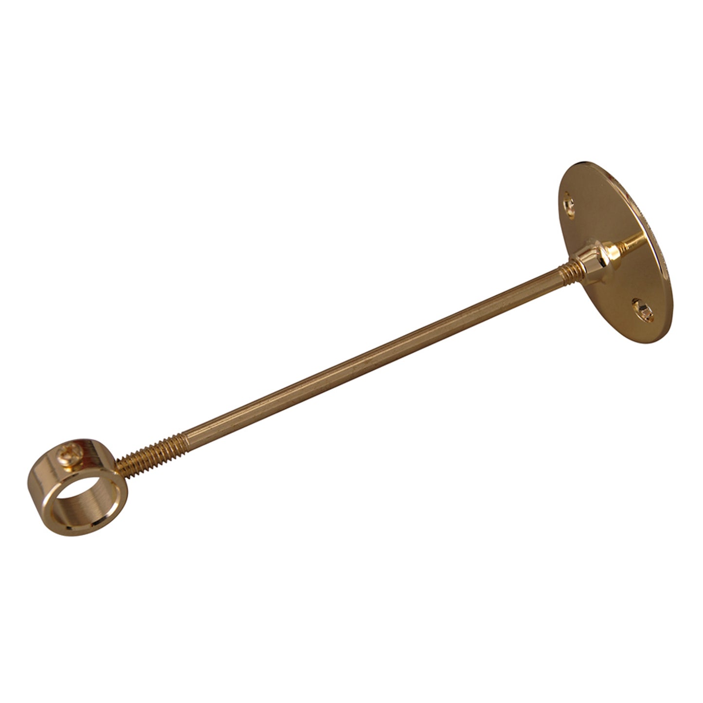 Barclay Wall Support for 4195 and 4199 Polished Brass