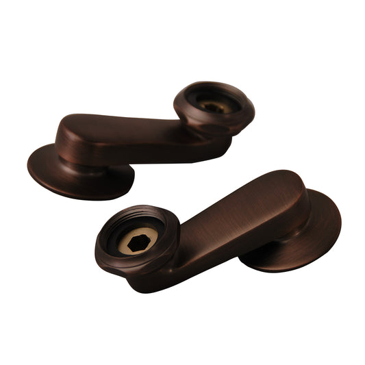 Swivel Arm Connectors (Pair) for Wall Mount Faucet Oil Rubbed Bronze