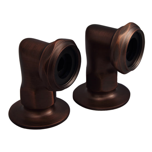 Elbows for Deck Mount Tub Faucet 2" Oil Rubbed Bronze (Pair)