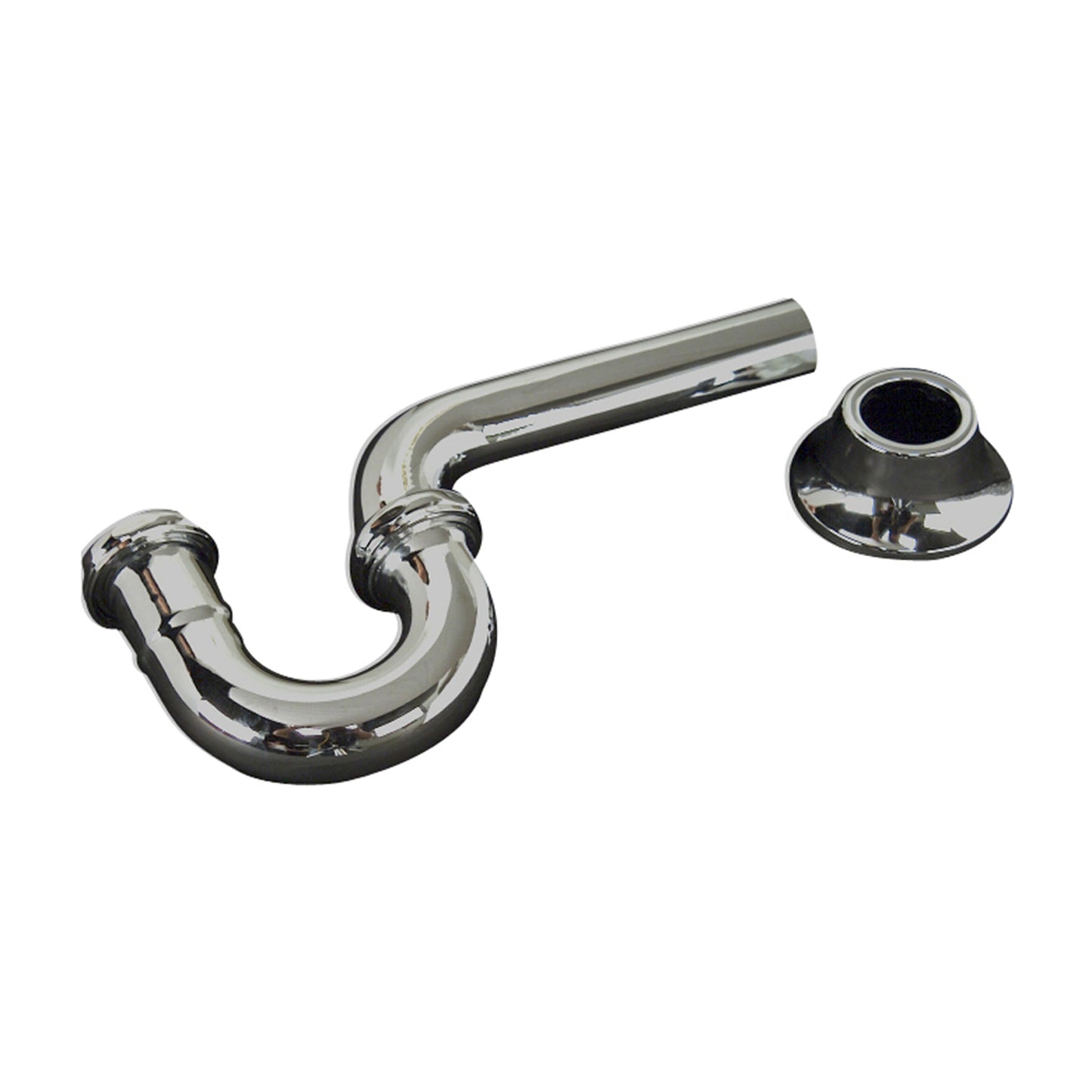 Tubular P Trap 1 1/4" Polished Chrome Finish
