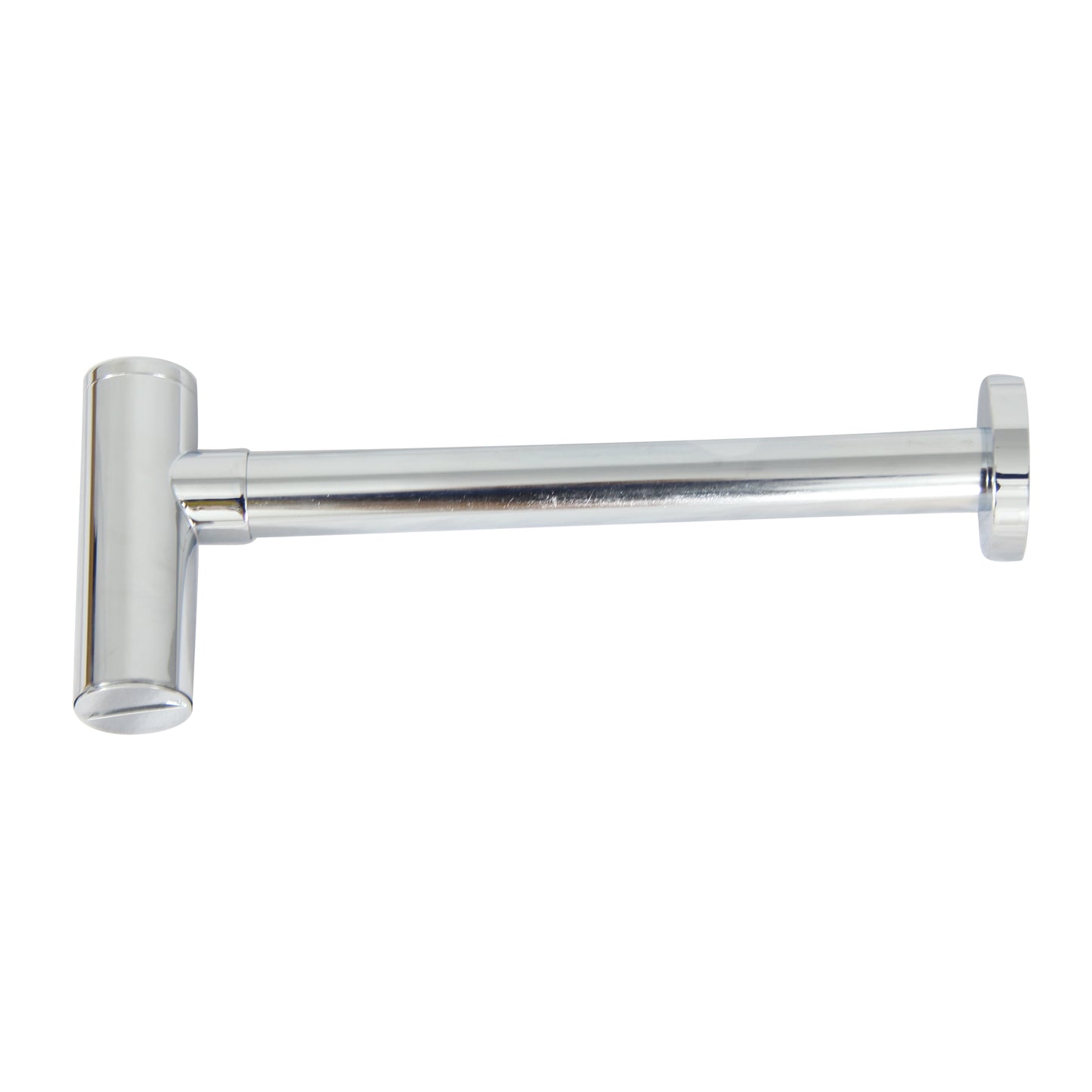 Contemporary Lavatory Trap Chrome 1-1/4" with Wall Flange
